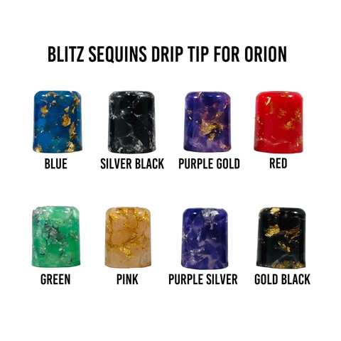 Blitz Sequins Orion Pod Drip Tip